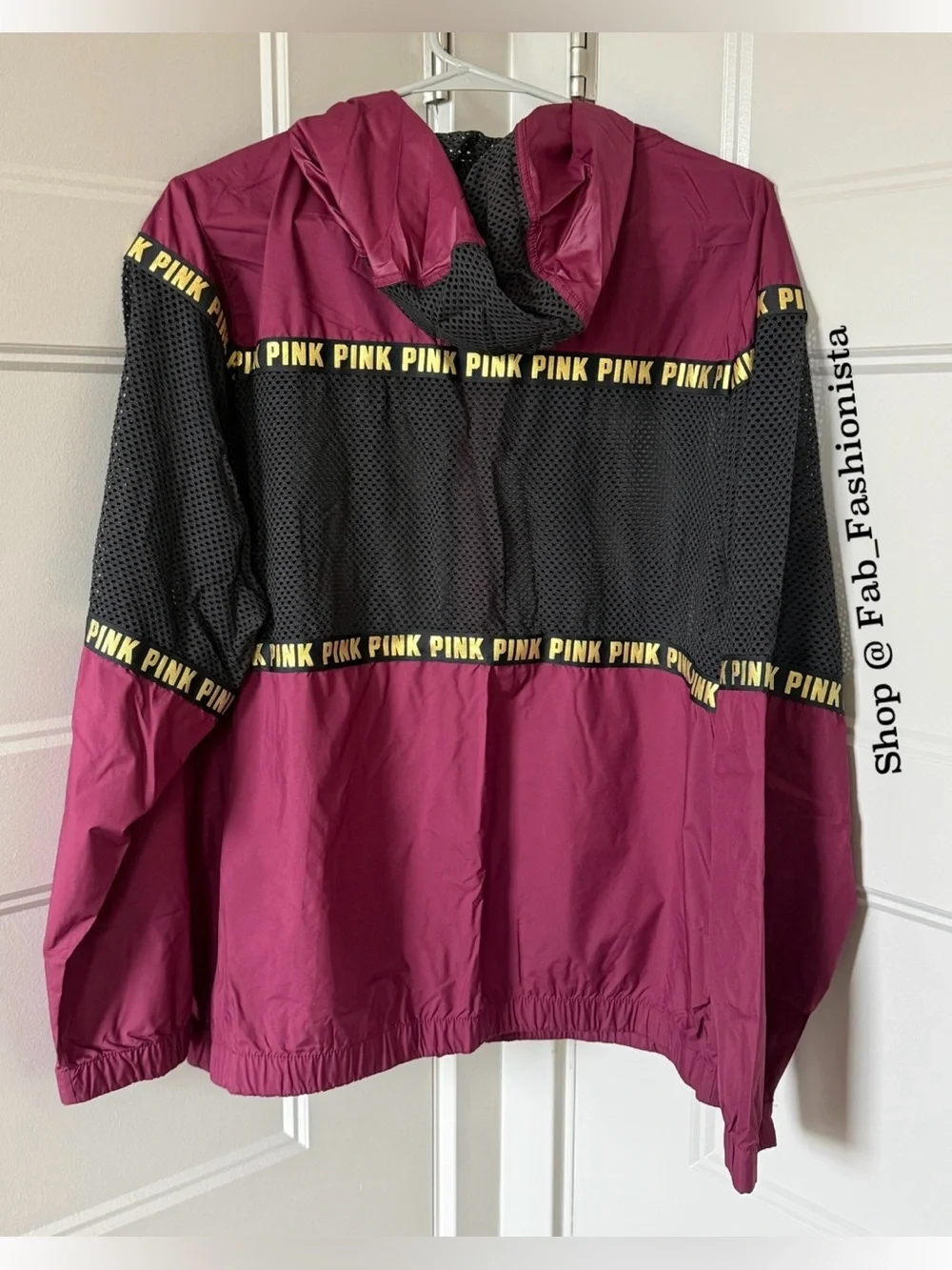 Retired Victorias Secret Mesh Anorak Jacket Medium Large